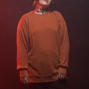 Dylan Thermal Crew neck Girrlscout burnt orange M/L